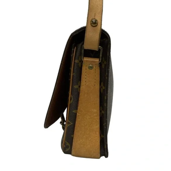Authentic Louis Vuitton cartouchiere GM monogram crossbody